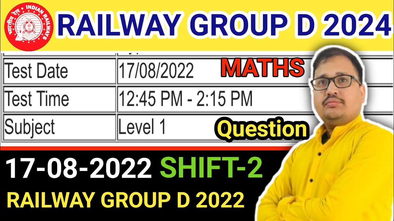 Railway Group D Class 2024 | 17 August 2022 Shift 2 Exam Analysis & Review Prakash Awasthi Sir