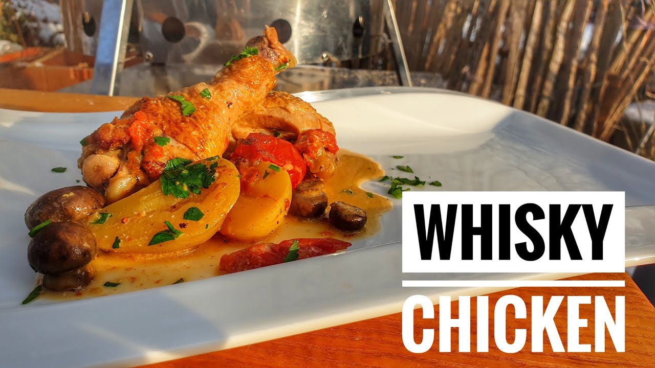 #481: Whisky Chicken (oder Whiskey Chicken) aus dem Dutch Oven