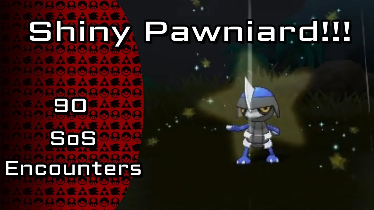 LIVE Shiny Pawniard - 90 SOS Encounters [TWITCH HIGHLIGHT]
