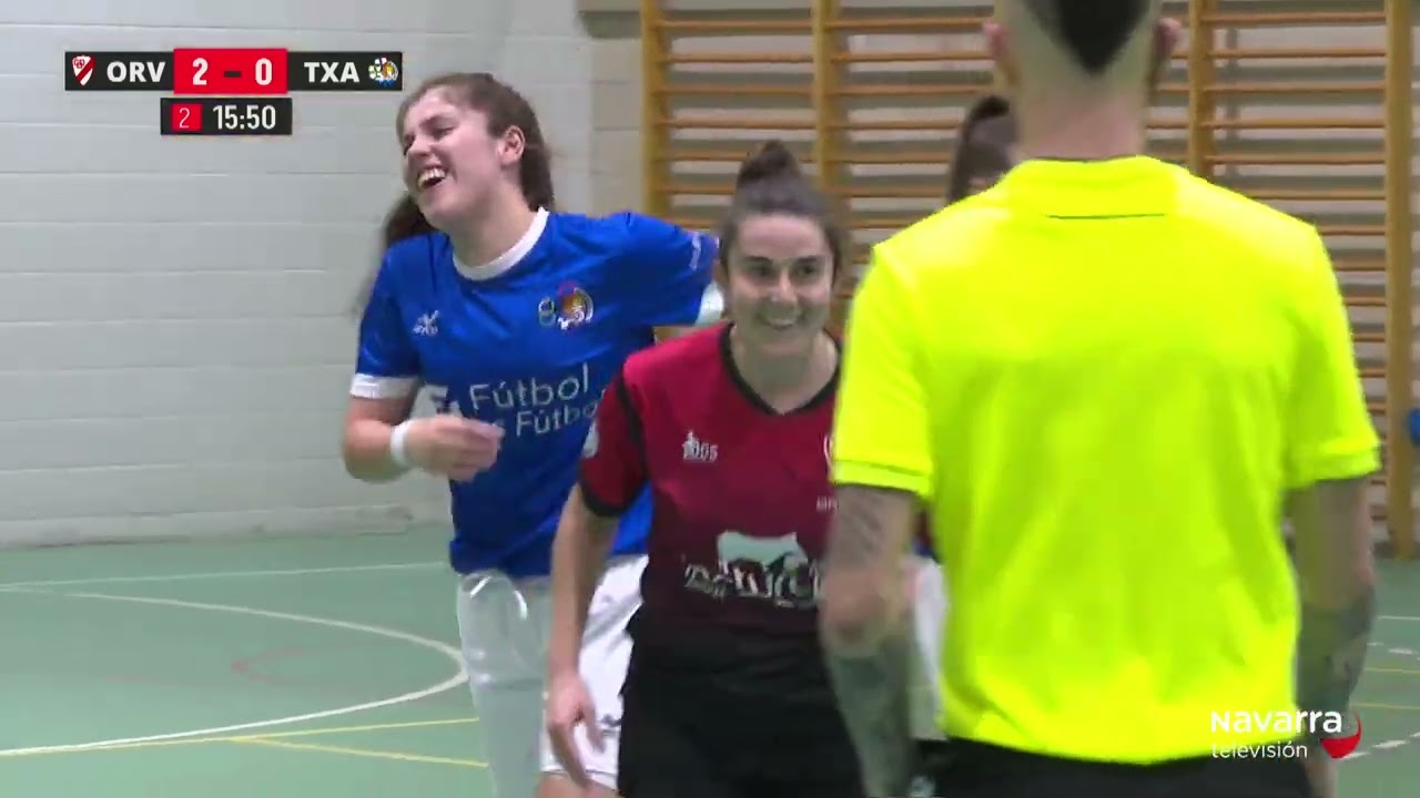 F&uacute;tbol Sala Femenino CD Lacturale Orvina y Txantrea FSF Parte 2