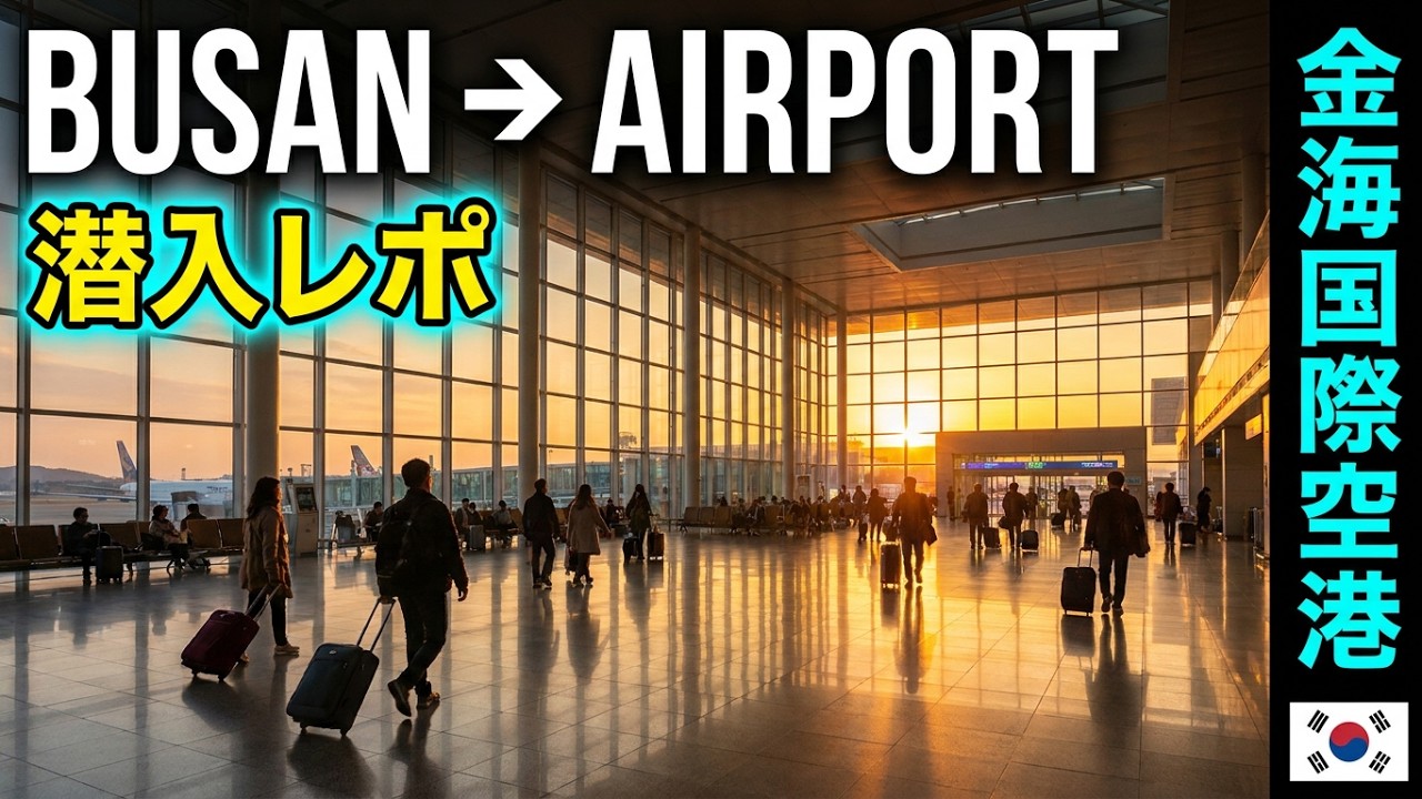 金海国際空港AirportTours 【韓国釜山旅行】