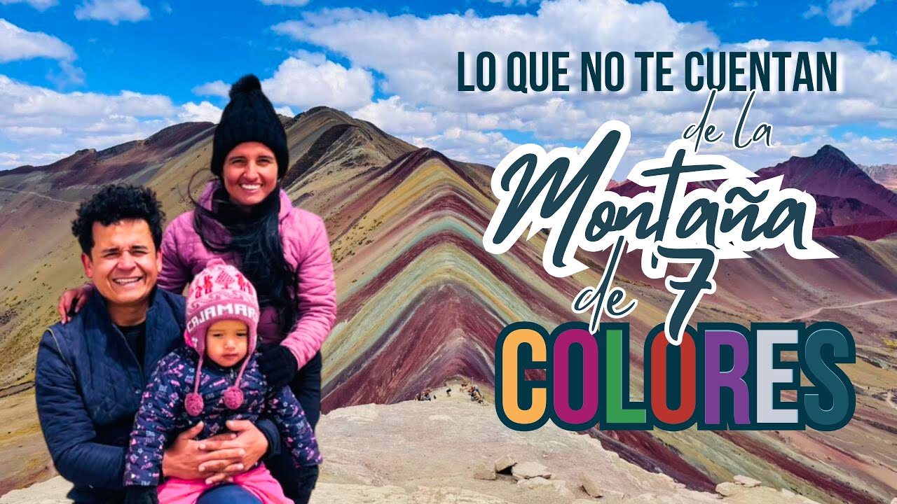 VINICUNCA La montaña de los 7 colores en Cusco Perú.