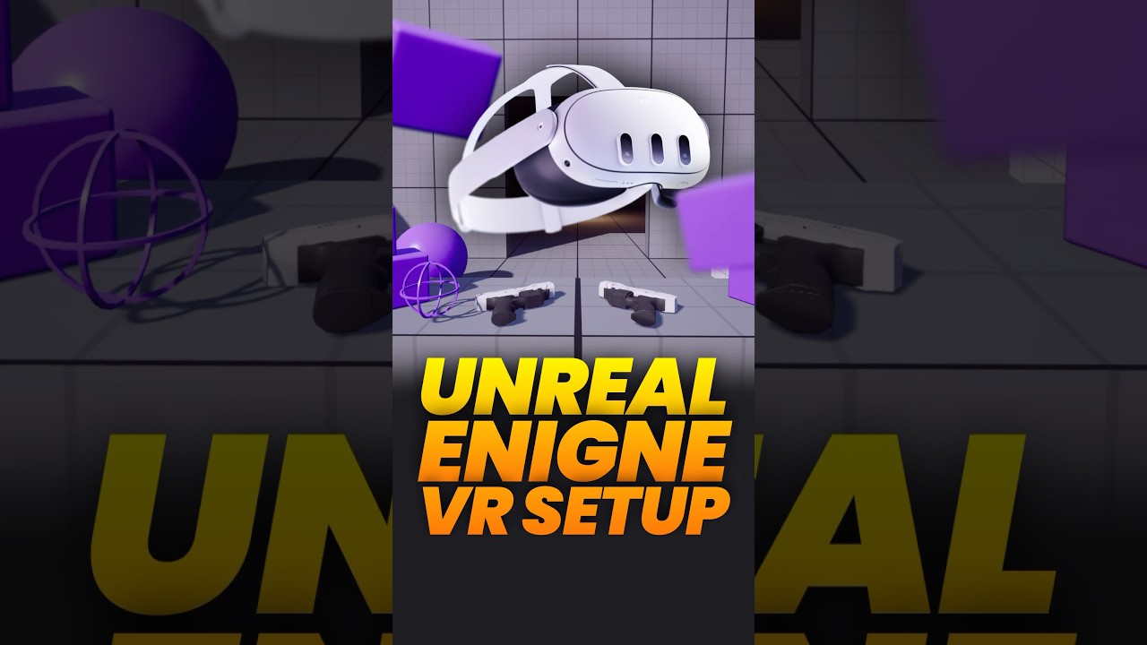 Как настроить VR в Unreal Engine (очень просто) #vr #quest3