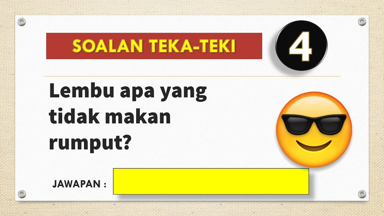 TEKA TEKI LUCU LAWAK RAKYAT MALAYSIA PART 4 ★ GEMBIRA EDUTV 2020