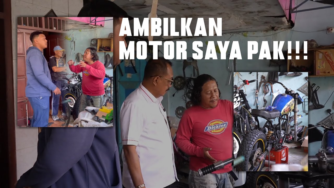 MOTOR TAK KUNJUNG JADI, PEMUDA INI LAPOR CAKJI 😀