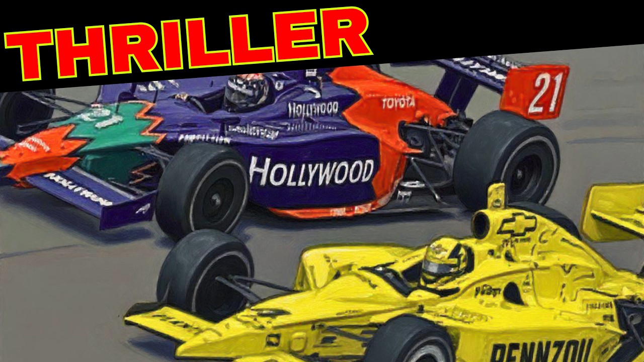 Thrilling Photo Finnish - Barron v. Hornish Jr. (2003 IRL Michigan)