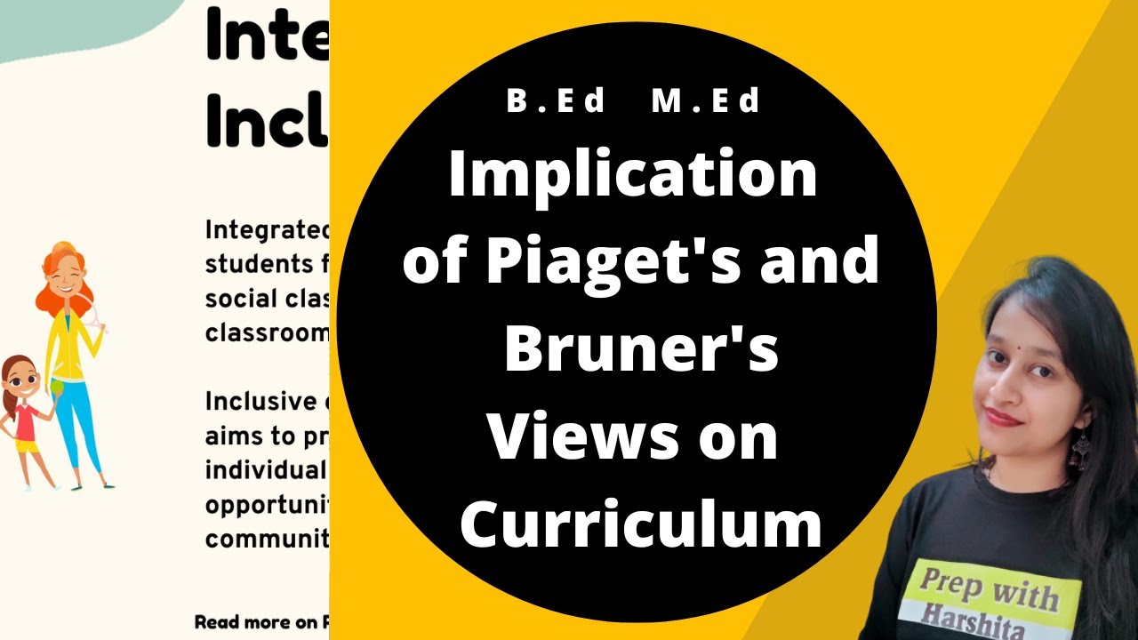 Implications of Piaget's and Bruner's View on Curriculum Development | Advance Curriculum Theory