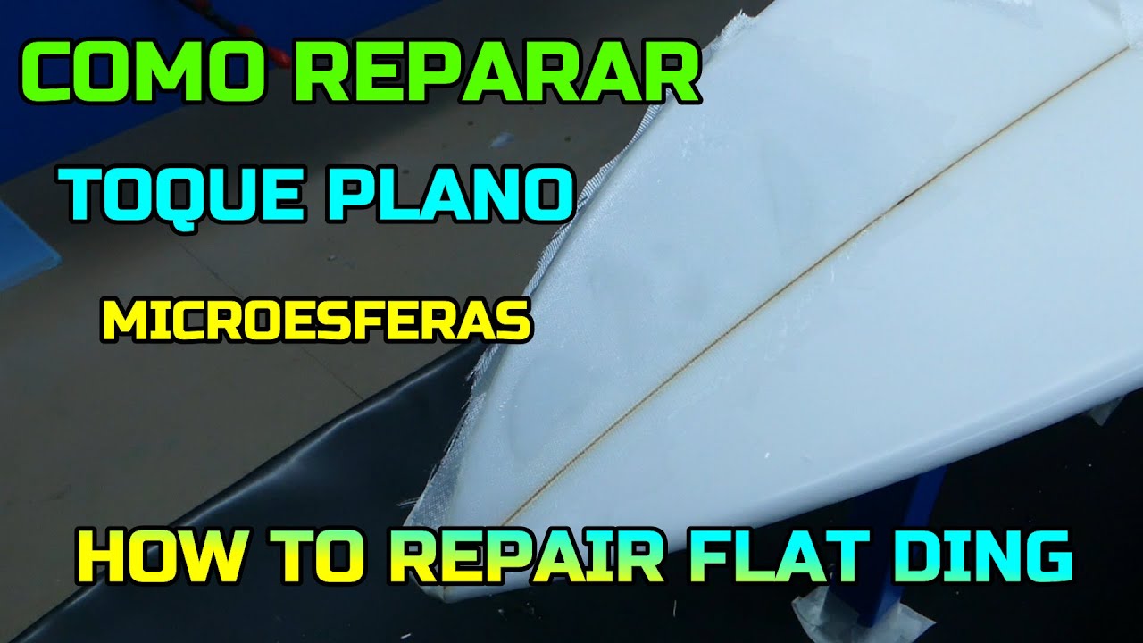 COMO REPARAR TOQUE PLANO CON MICROESFERAS. HOW TO REPAIR FLAT DING