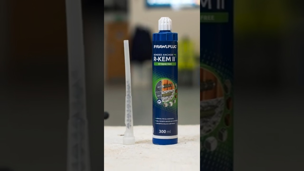 Kotwa chemiczna poliestrowa R-KEM-II | #shorts #diy #tools