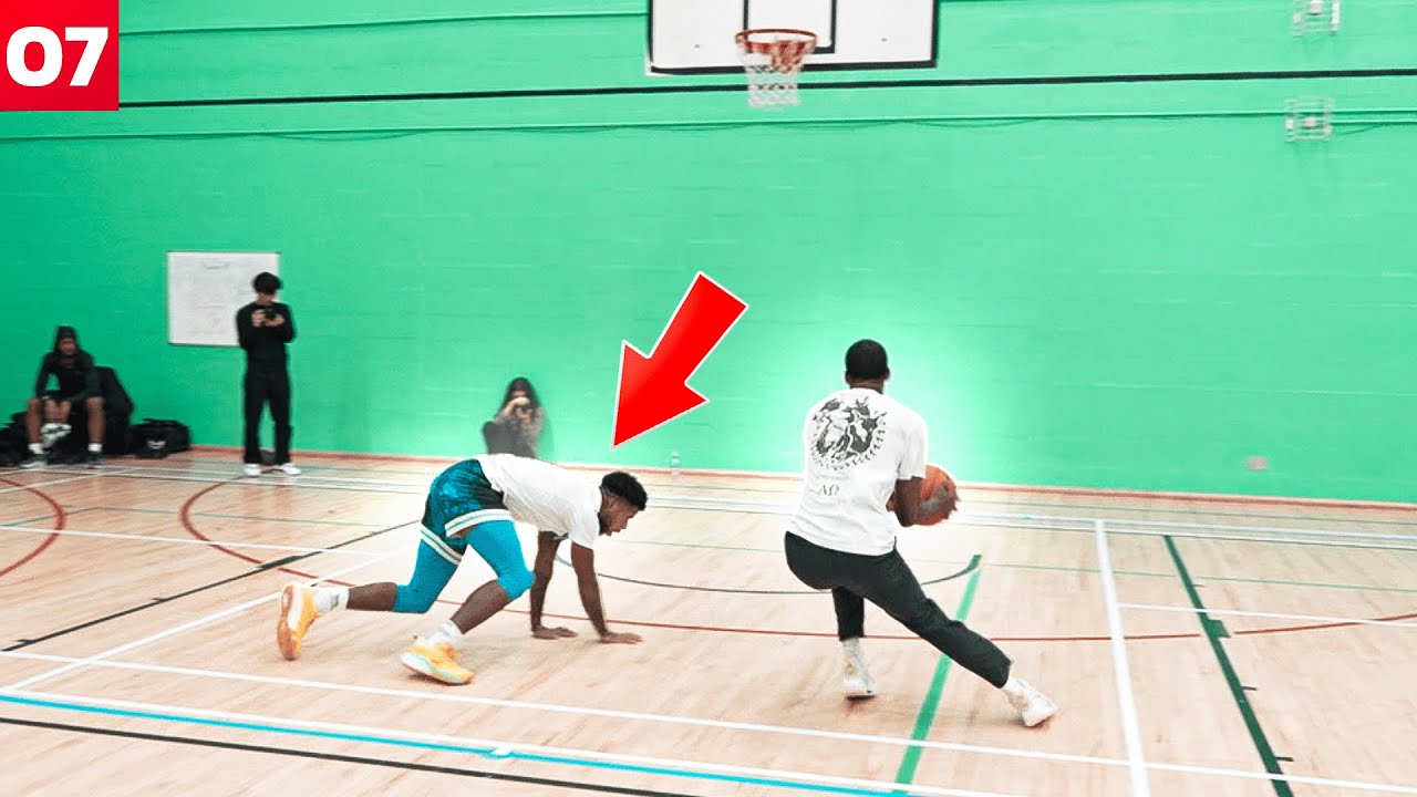 The SHIFTIEST Hooper On Youtube Vs England's BEST Streetballer… (Jlew Vs Damarni)