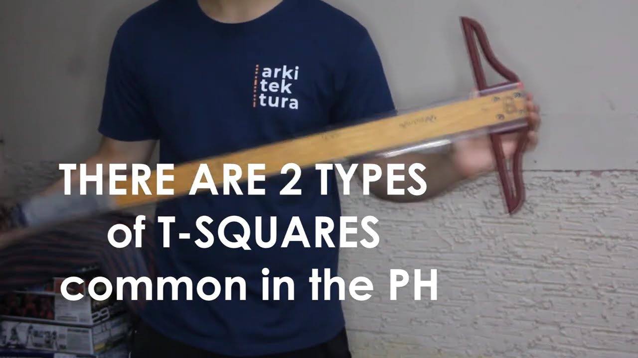 How To Use the T-Square and Triangles Properly