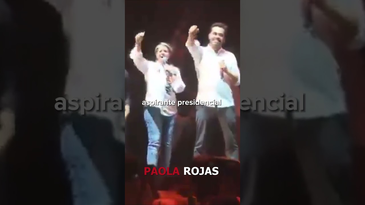 Escenario colapsa en mitin de Jorge &Aacute;lvarez M&aacute;ynez en San Pedro, Nuevo Le&oacute;n. 🌬️| Paola Rojas