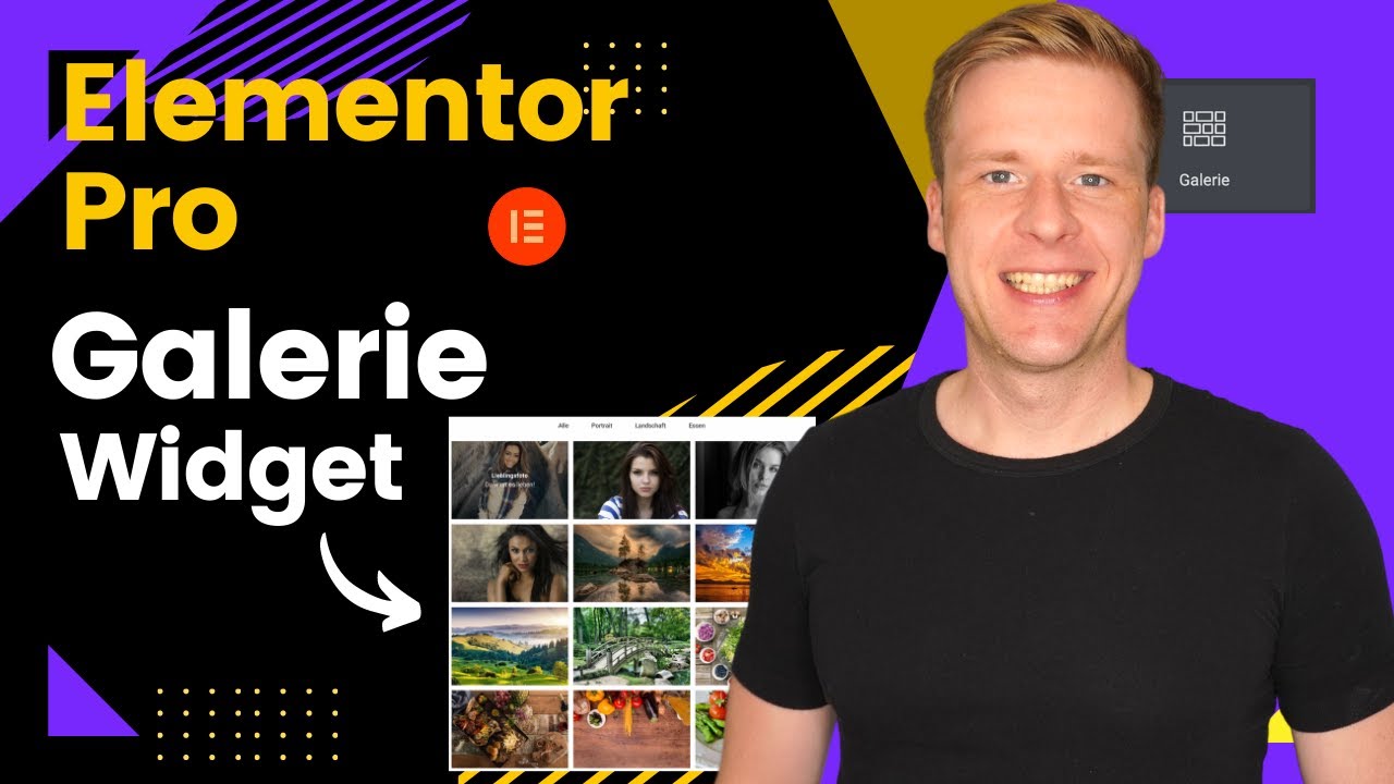 Elementor Galerie Widget Erklärt | Basic Anleitung Deutsch