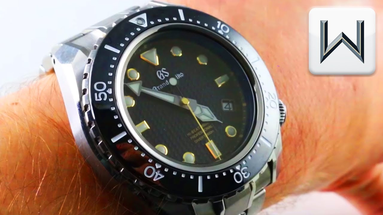GRAND SEIKO HI-BEAT DIVER SBGH255 PROFESSIONAL Luxury Watch Review