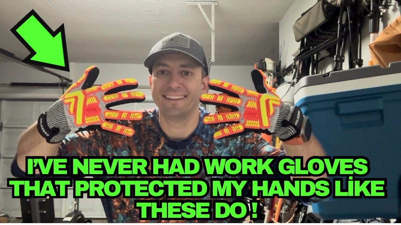 🧤 The BEST Work Gloves on Amazon? Touchscreen Compatible | Impact Resistant | Heavy Duty
