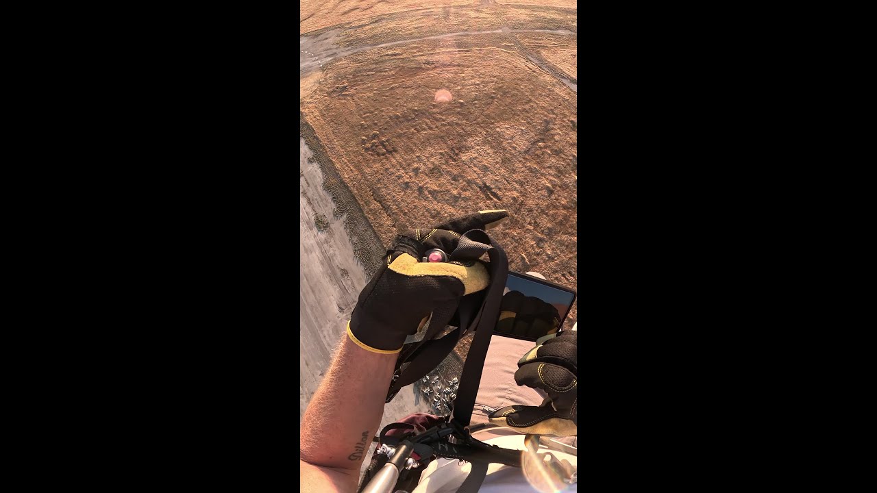 A quick test flight out of Lincoln Powered Parachute Field