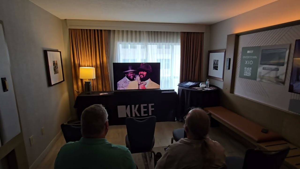 Killer Soundbar and Sub by KEF at Audio Advice Live 2025