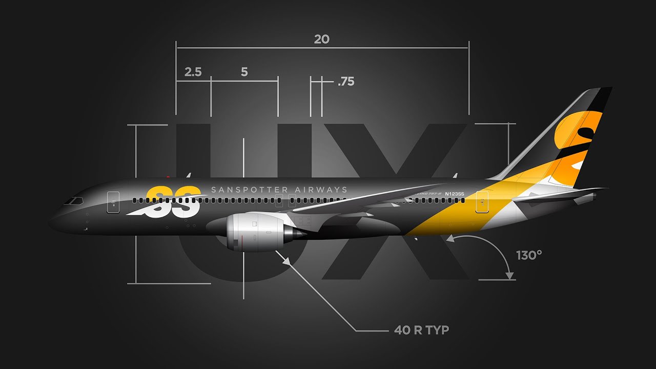 How to create a custom airline livery (time lapse demo)