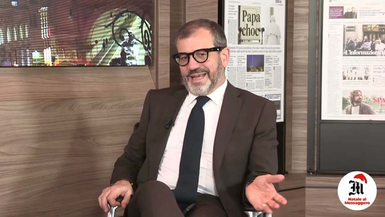 Natale al Messaggero, l'intervista a Gianmarco Tognazzi