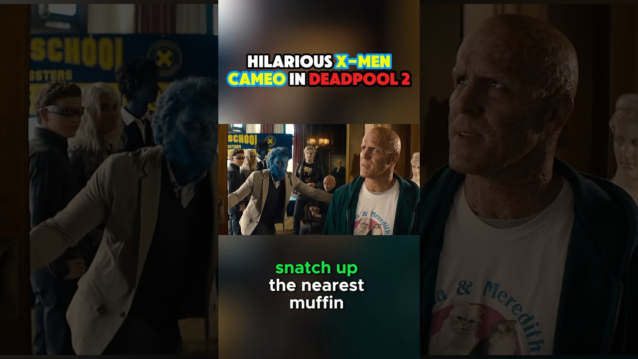 Уморительное камео Людей Икс в сцене из &laquo;Дэдпула 2&raquo;! Кейбл, Зверь, Ртуть и другие!