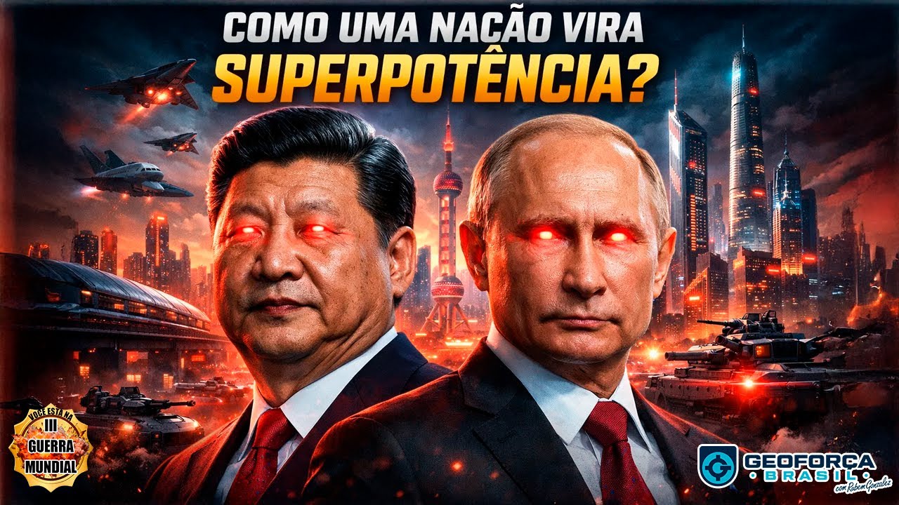 COMO NAÇÕES VIRAM SUPERPOTÊNCIAS?