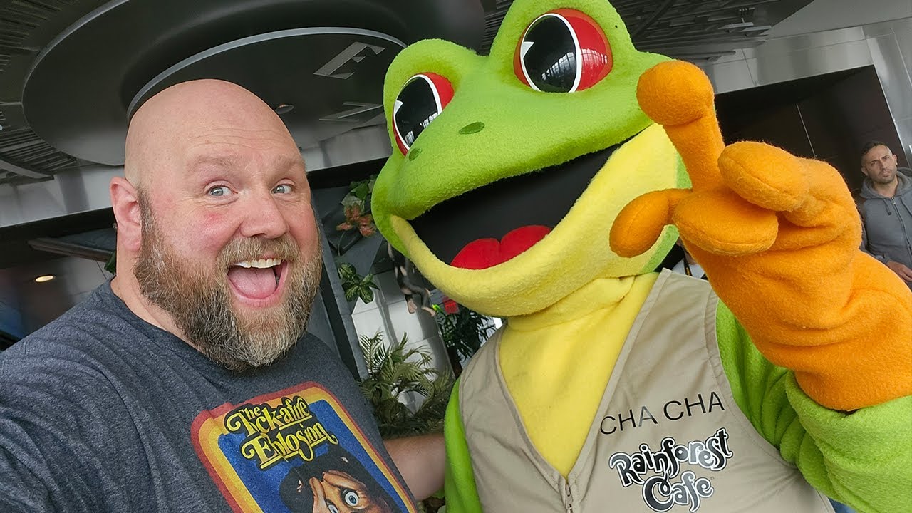 I Visit The Rainforest Cafe 30th Anniversary Pop Up Restaurant On Top Of The Empire State Building!