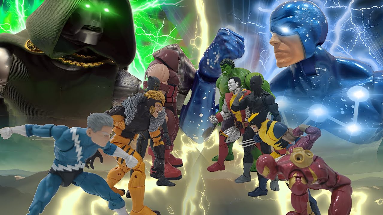 Avengers Stop Motion | The Avengers vs Doctor Doom: Operation Doomsday II