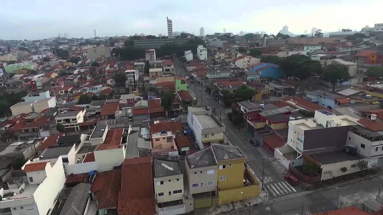 Vista a&eacute;rea do Parque Orat&oacute;rio em Santo Andr&eacute;