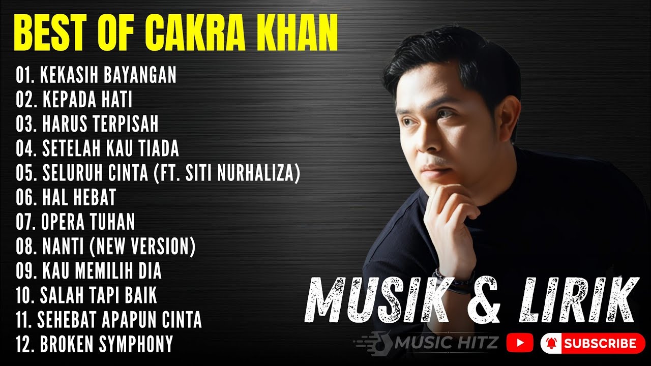 Cakra Khan - Kekasih Bayangan || Lagu pop Indonesia Full Album || Lagu lagu galau Terbaik