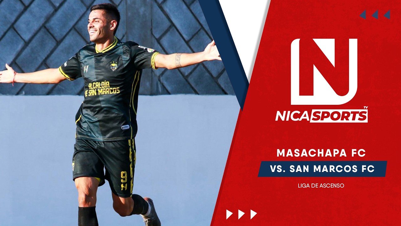 📡 EN VIVO - Liga de Ascenso ⚽ Masachapa FC 🆚 San Marcos FC | Torneo Clausura 2026 - Jornada 5