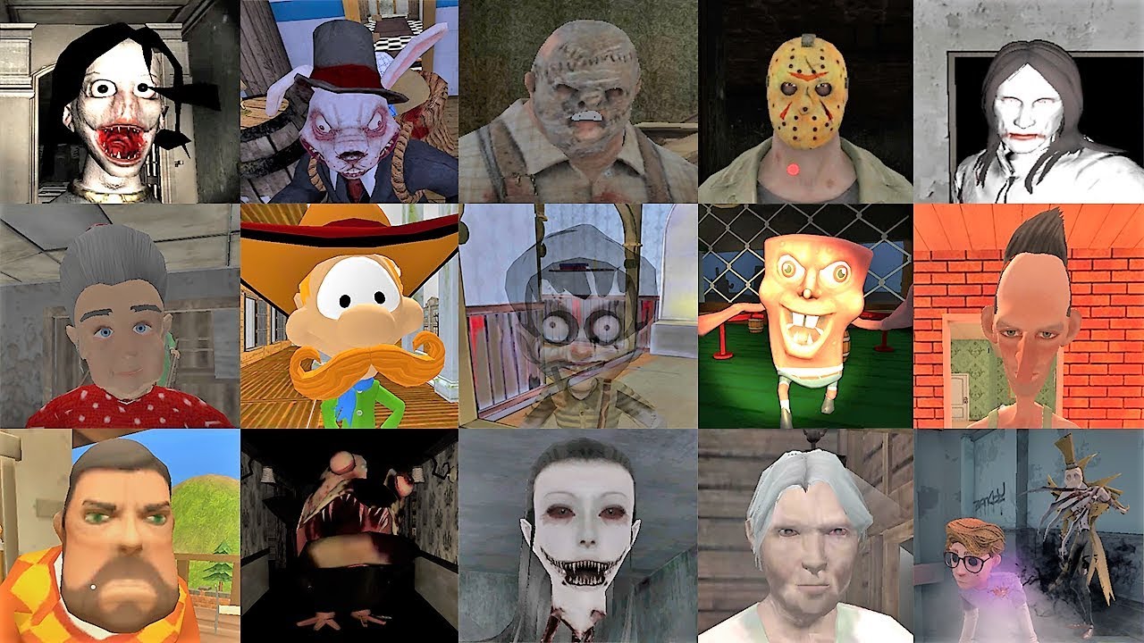 Caught Battle #2 | Dread Teacher Granny Evil Kid Evil Nun Headhorse It Clown Erich Sann Mr Meat & +