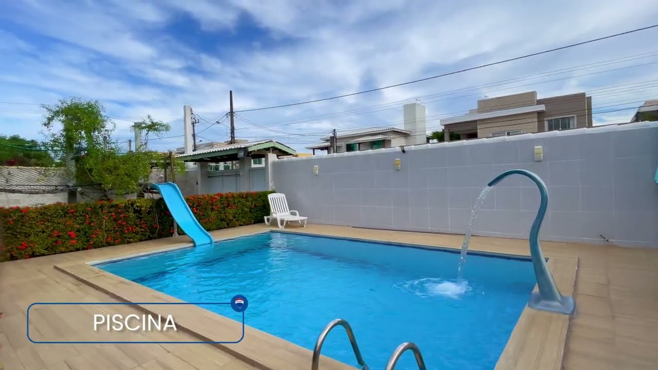 CASA EM BARRA DO JACUÍPE COM 4/4 e Piscina no Condomínio Parque do Jacuípe