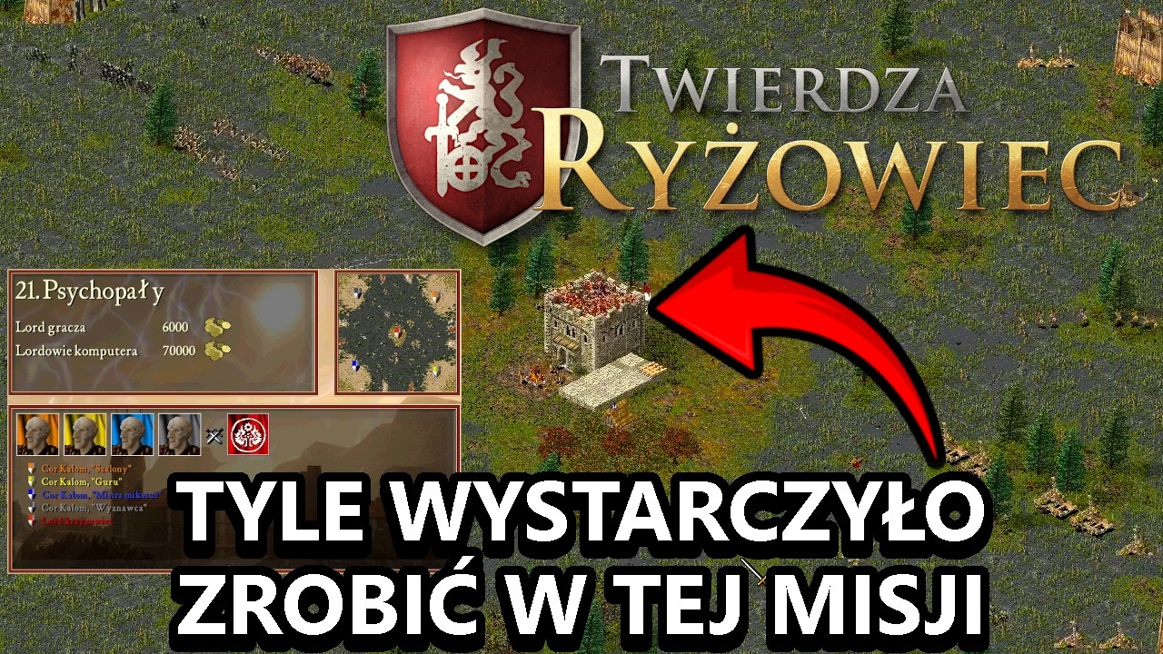 ⚔️Obrona w tej misji okazała się bardzo PROSTA😱Twierdza Ryżowiec⚔️