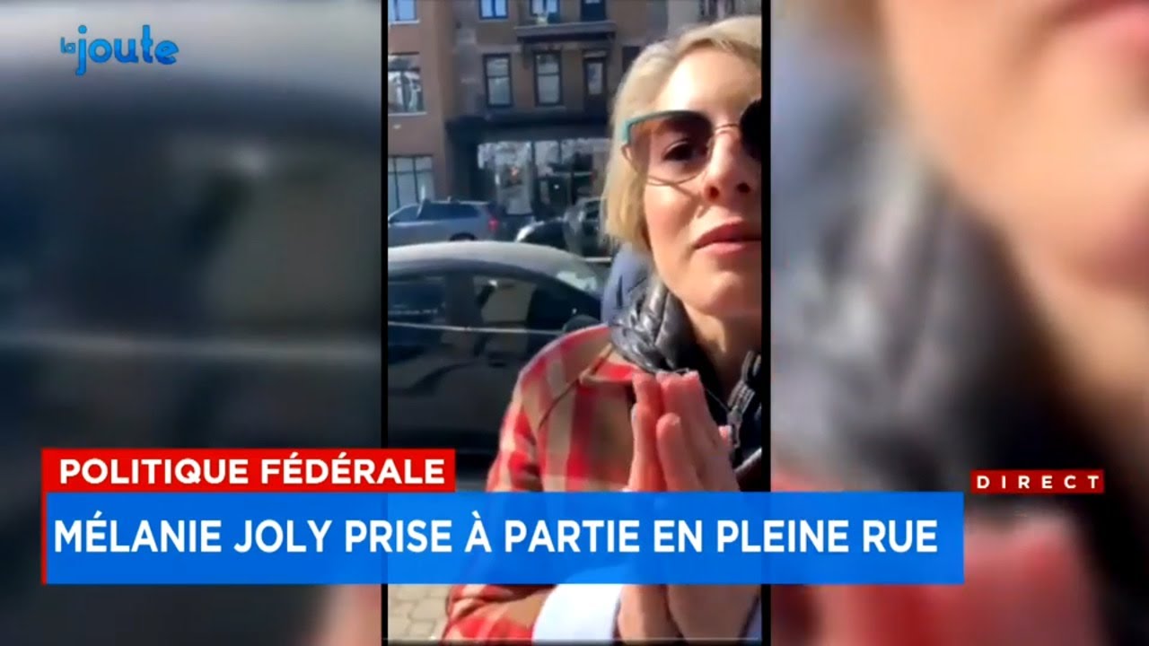 Mélanie Joly interpellée dans la rue: «Ce sont des voyous», affirme Mathieu Bock-Côté - La Joute