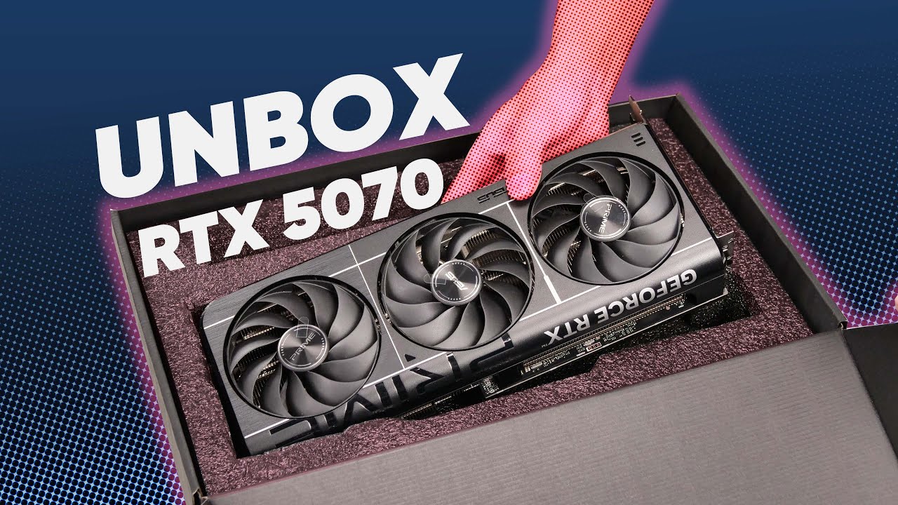 TRÊN TAY CON VGA ĐƯỢC ANH EM MONG CHỜ NHẤT! RTX 5070 PRIME