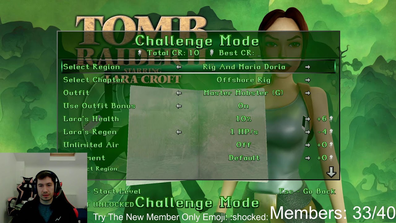 Playing The *NEW* Tomb Raider CHALLENGE MODE!!