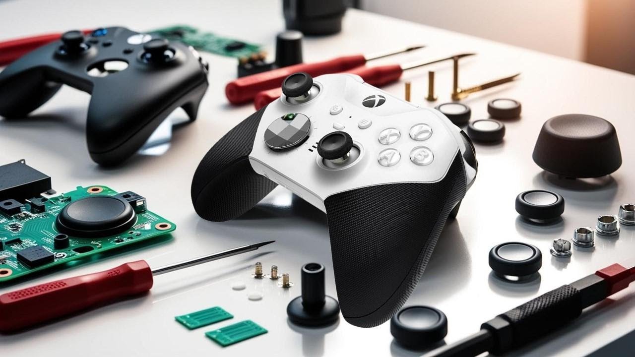 Desarmando y reparando un Xbox Elite Series 2 Controller