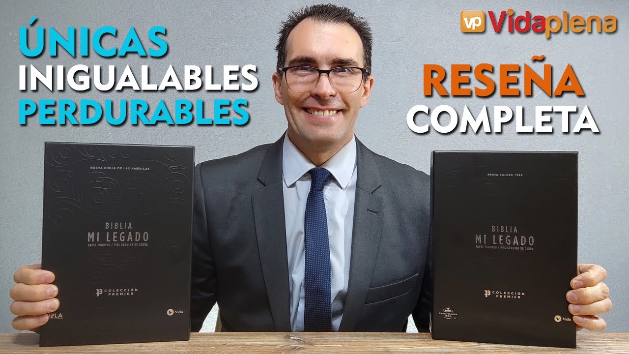 BIBLIA MI LEGADO COLECCION PREMIER | Reseña Completa en forma y Contenido NBLA y RV60
