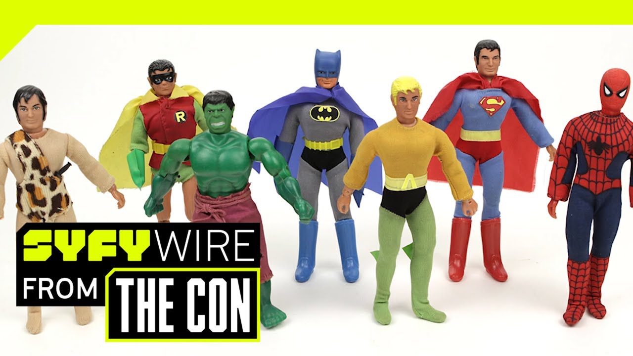 The Return Of Mego Action Figures With Joe Namath | SDCC 2018 | SYFY WIRE