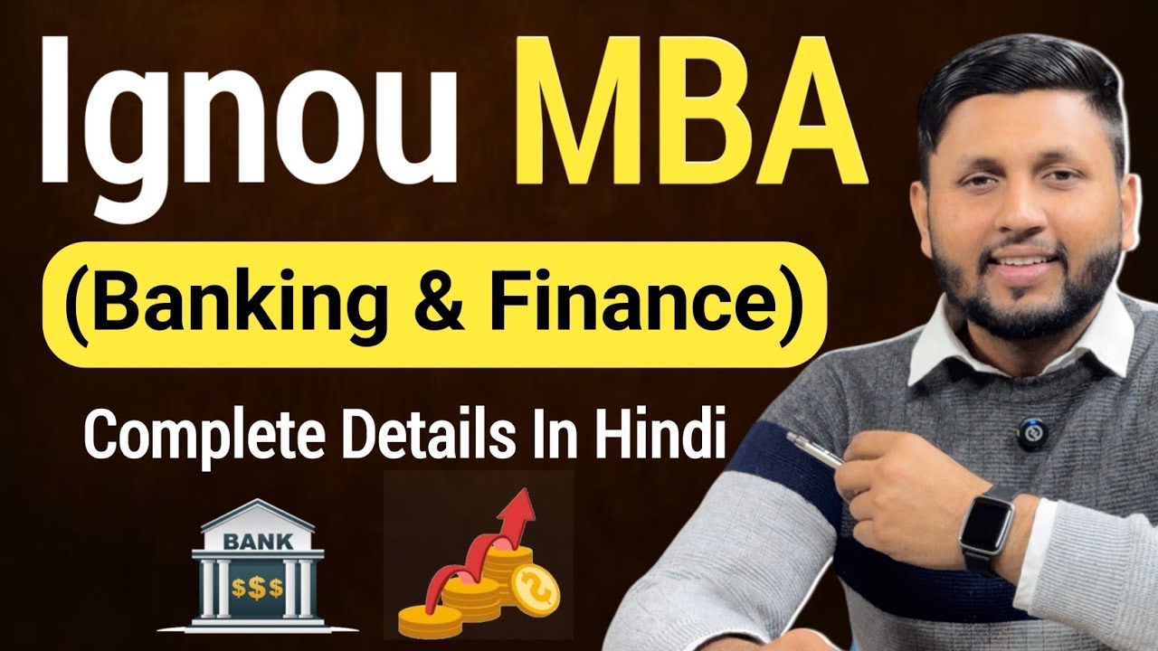 IGNOU MBA In Banking & Finance | Online MBA | MBA Admissiom 2025 | MBA In Finance | MBA Online