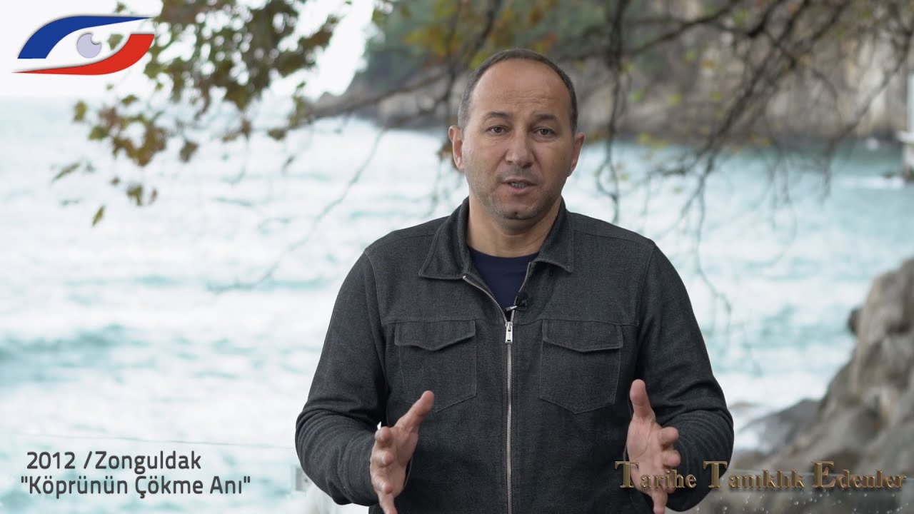 Zonguldak Çaycuma Filyos Çayı Üzerindeki Köprünün Çökme Anı - Aytekin Polatel / Haber Kameramanı