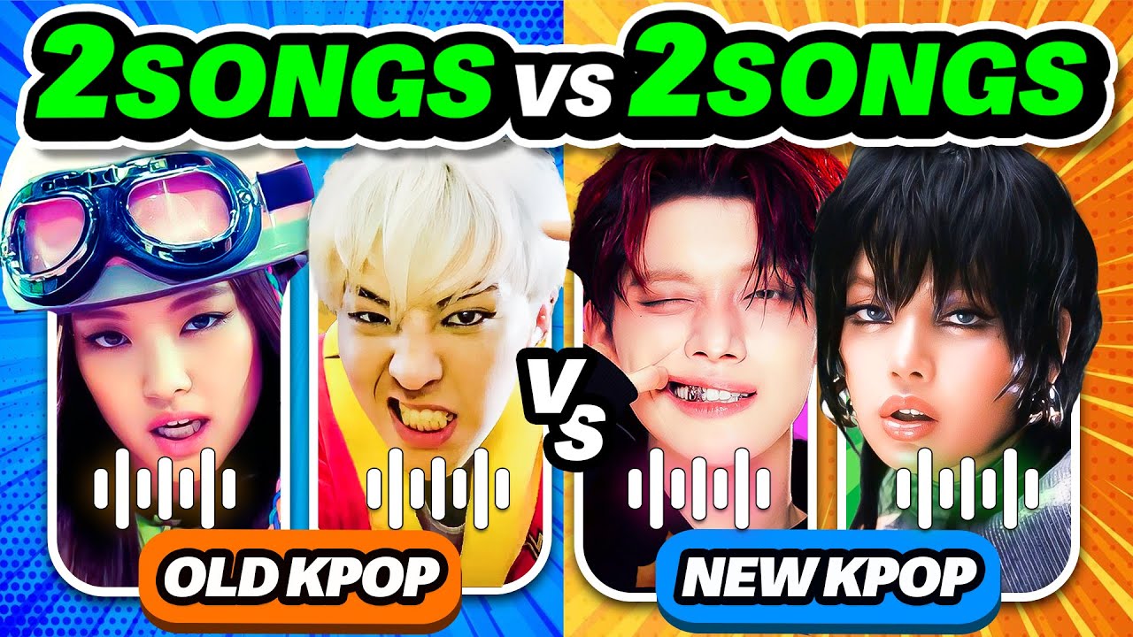 OLD vs NEW: 2 SONGS vs 2 SONGS ✨ Save One, Drop One 🔥 Kpop Quiz 2024 #2