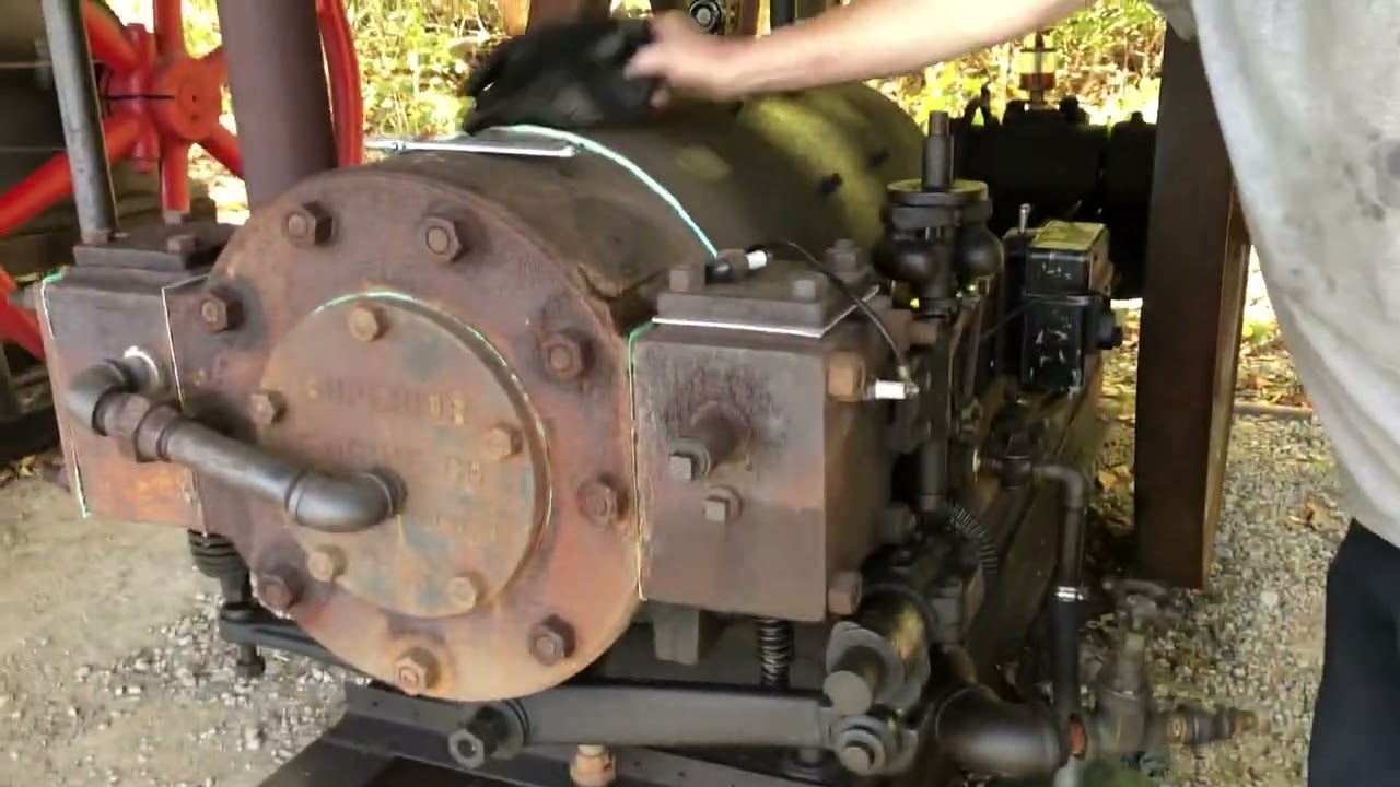 3500 cu.in. Superior engine kickstart