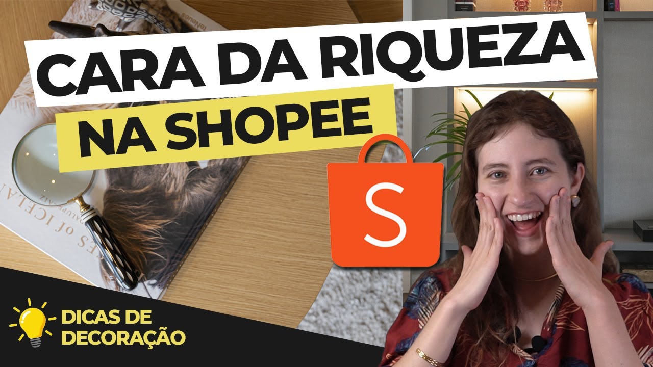 DECORAÇÕES BARATAS que PARECEM CARAS - e são da SHOPEE!!