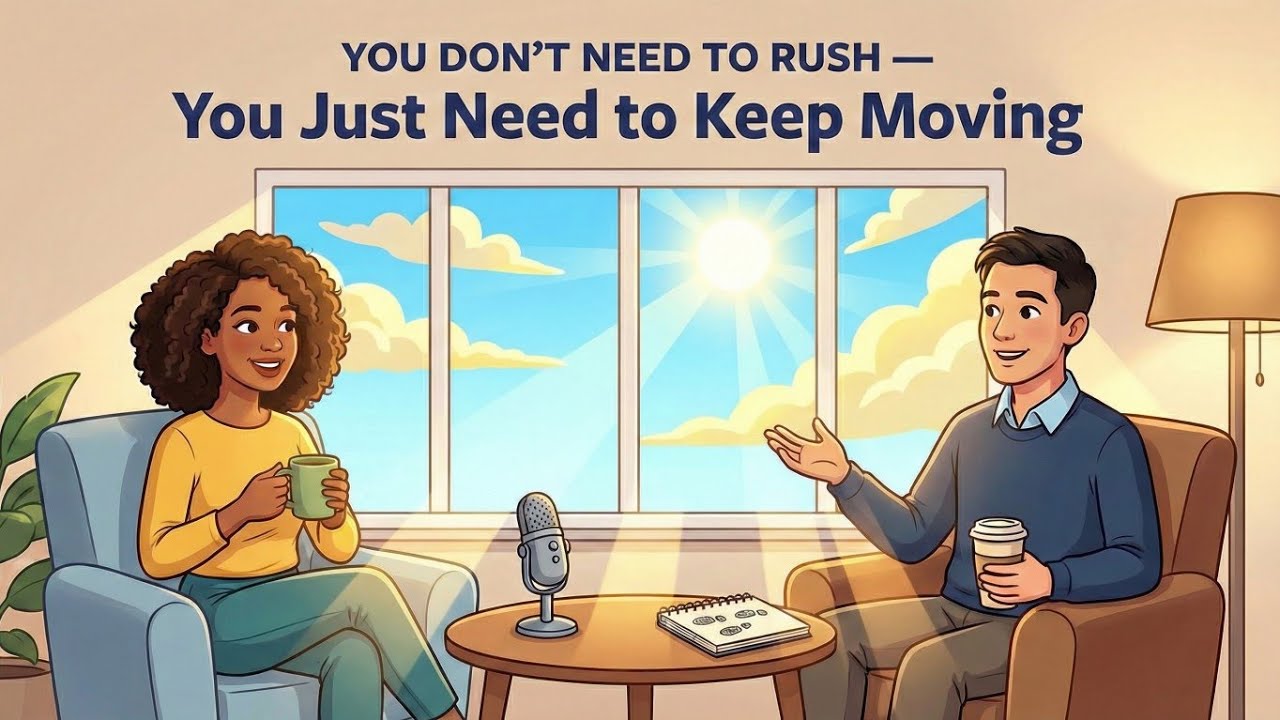 You Don't Need to Rush | Speak English with Confidence | English Podcast