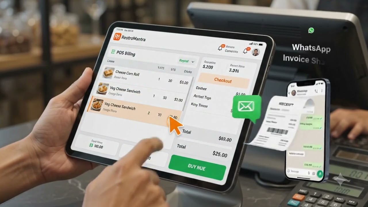 Restaurant Management Software | POS Billing, QR Ordering & Kitchen Display System