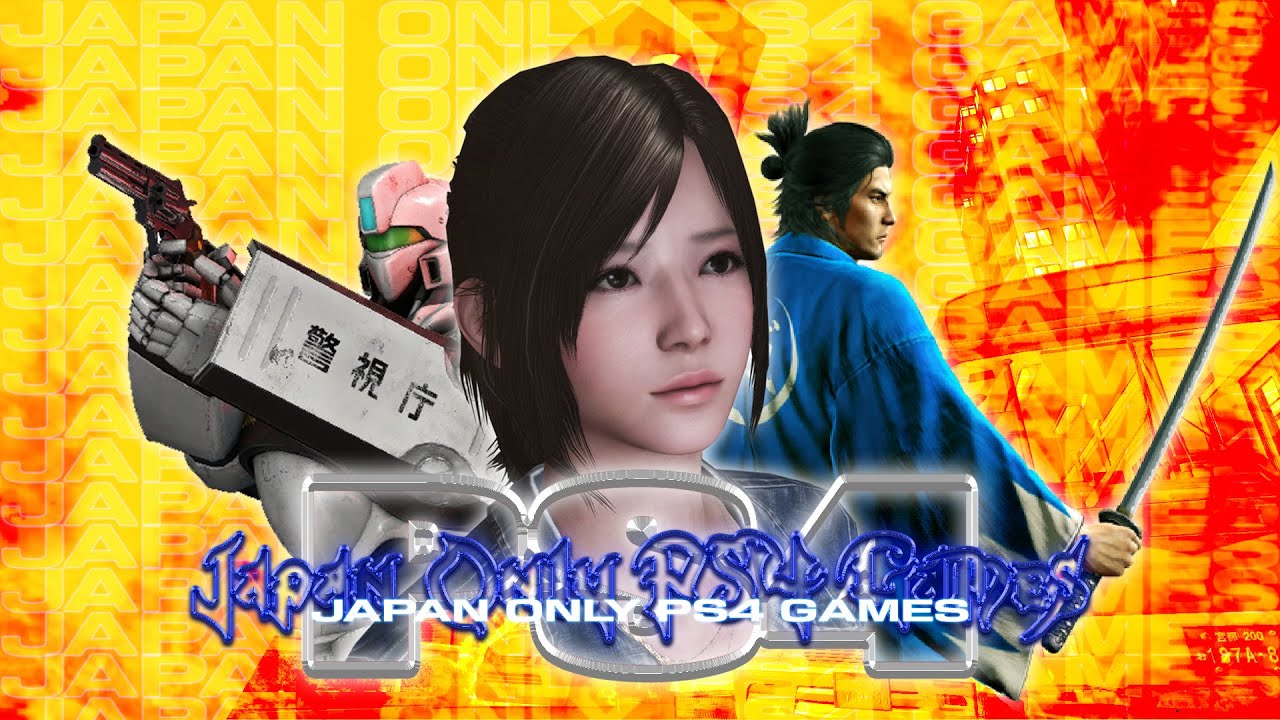 Japan Only PS4 Games