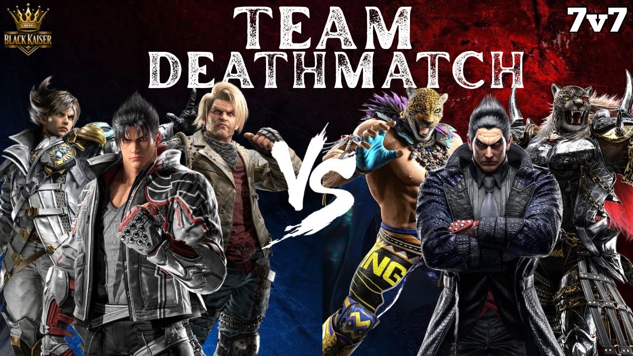 TEAM DEATH MATCH (7v7) | Team HELLFURY VS Team LUCKNOW |【Tekken 8】