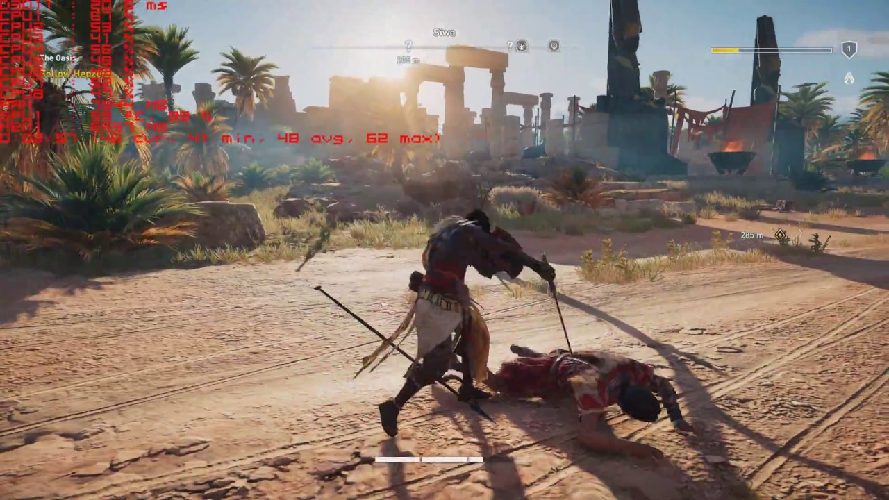Assassin's Creed Origins 4K Ultra High 1080Ti Benchmark
