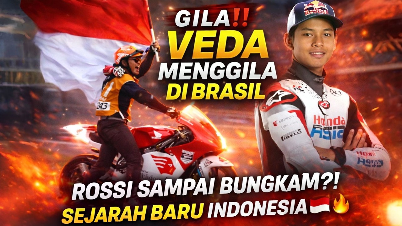 MENGGILA‼️ VEDA EGA RAIH PODIUM DI BRASIL, TAPI TUAI KONTROVERSI